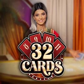32 Cards logo – Live Casino by Ezugi at Rolling Slots Casino