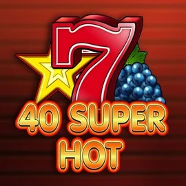 40 Super Hot logo by Amusnet Interactive at Rolling Slots Casino