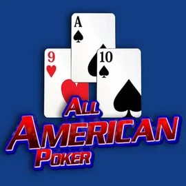 Official Table Games logo: All American Poker by RTG (Reel Time Gaming) at Rolling Slots Casino