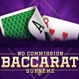 Baccarat Supreme by OneTouch Games, showcased at rollingslots.app – game logo