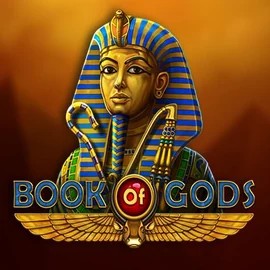 Enjoy Book of Gods by BF Games – logo hosted on rollingslots.app