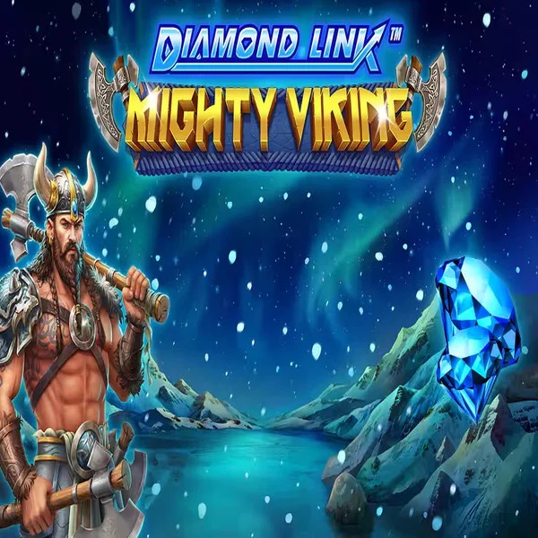 Play the Diamond Link Mighty Viking slot by Greentube on Rolling Slots Casino