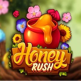 Honey Rush game by Play'n GO – logo hosted on Rolling Slots Casino