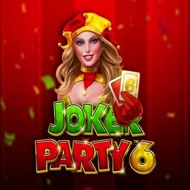 Joker Party 6 logo by Greentube Rolling Slots Casino