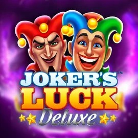 Jokers Luck Deluxe online game logo by Skywind Group on rollingslots.app
