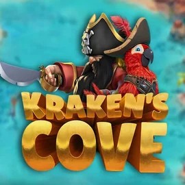 Slots logo of Krakens Cove from Relax Gaming at Rolling Slots Casino