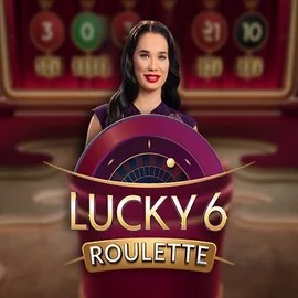 Lucky 6 Roulette game by Pragmatic Play – logo hosted on Rolling Slots Casino