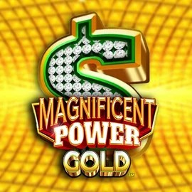 Magnificent Power Gold online game logo by Oros Gaming on rollingslots.app