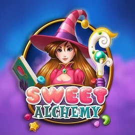 Sweet Alchemy slot logo by Play'n GO at Rolling Slots Casino