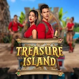 Live Casino logo of Treasure Island from Pragmatic Play at Rolling Slots Casino