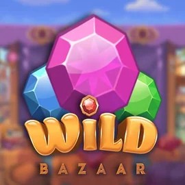 Wild Bazaar slot logo by NetEnt at Rolling Slots Casino